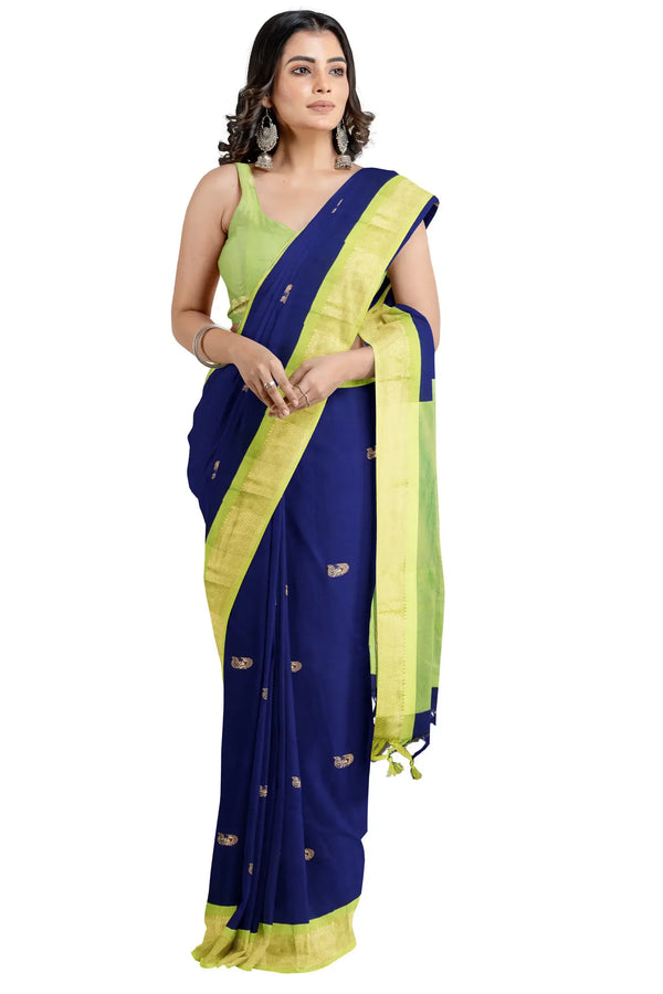 Paithani silk Saree with pure classy zari work