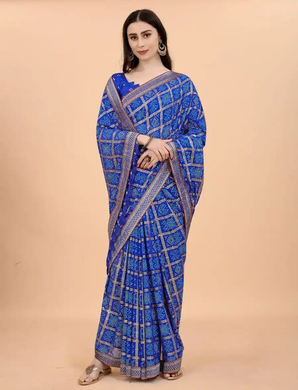 Bandhani saree Light Weight